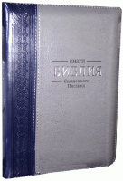 Библия 053 ZTI Цвет: серая с синим